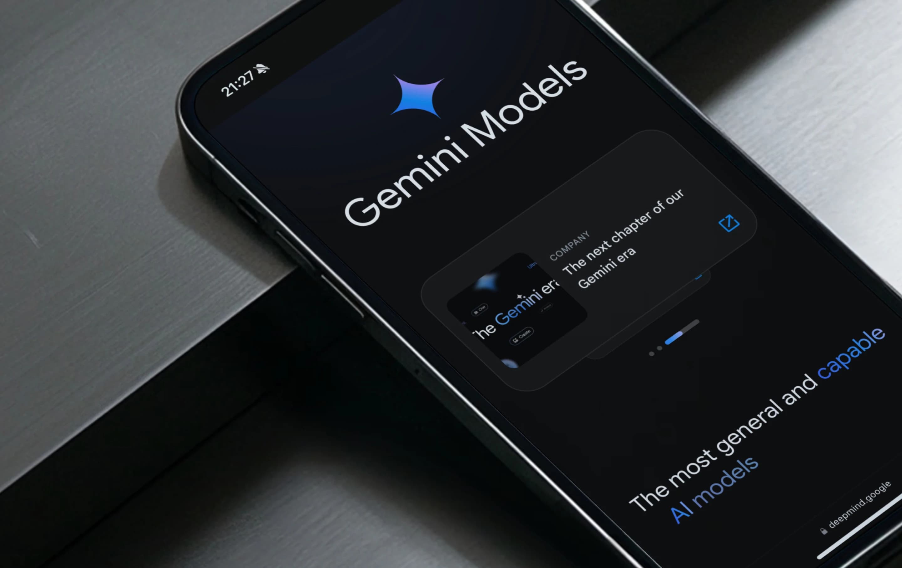 Introducing Gemini: Google’s largest and most capable AI model.